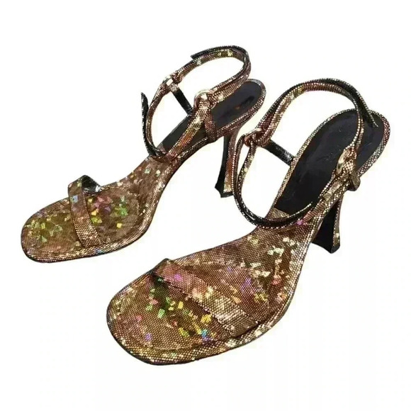 By Far Sandal Heels - Women's Size 10/EU 40 - Stylish Designer Summer Shoes - Picture 3 of 7